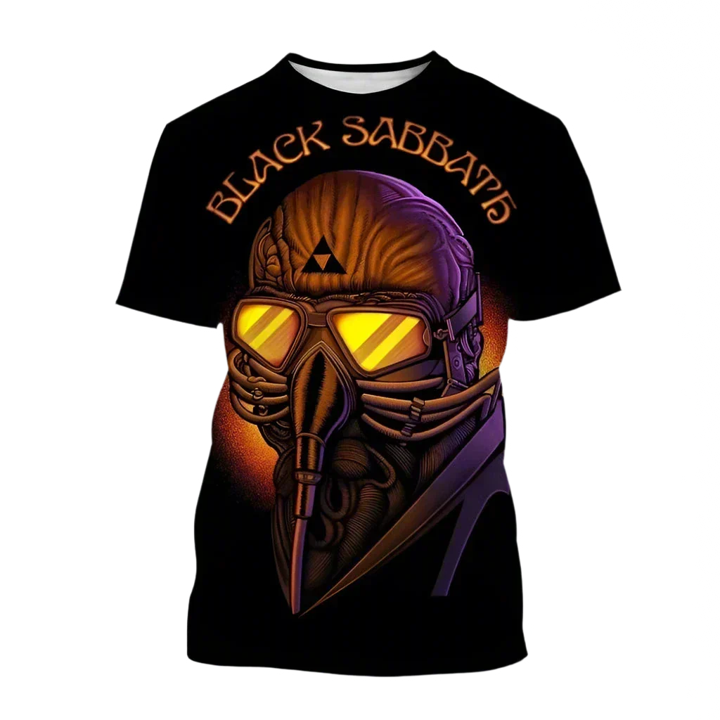 T-shirt 3D Black Sabbath