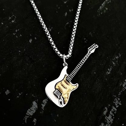 Necklaces Guitar Rock Pun